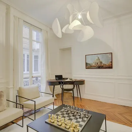 Le Parisien Chic Et Contemporain Apartamento París